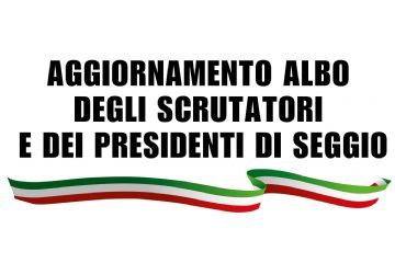 Rinnovo albo Presidenti e Scrutatori di seggio