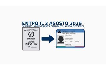 Cessazione validit&#224; Carta d&#39;Identit&#224; cartacea dal 3 agosto 2026